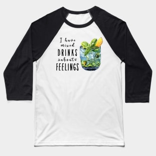 funny drinking quotes Baseball T-Shirt